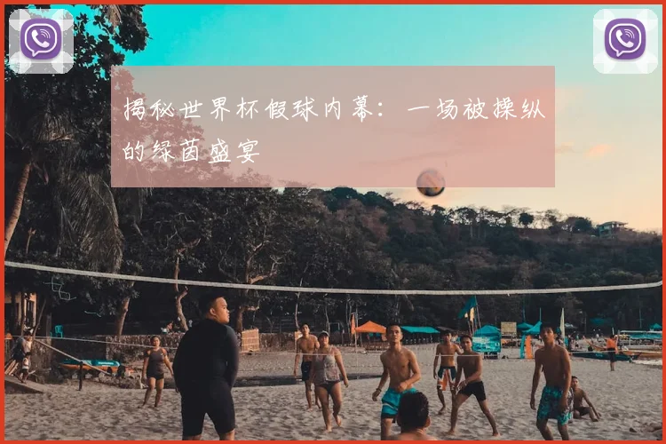 揭秘世界杯假球内幕：一场被操纵的绿茵盛宴