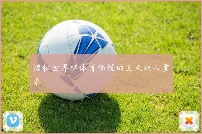 揭秘世界杯体育场馆的五大核心要求